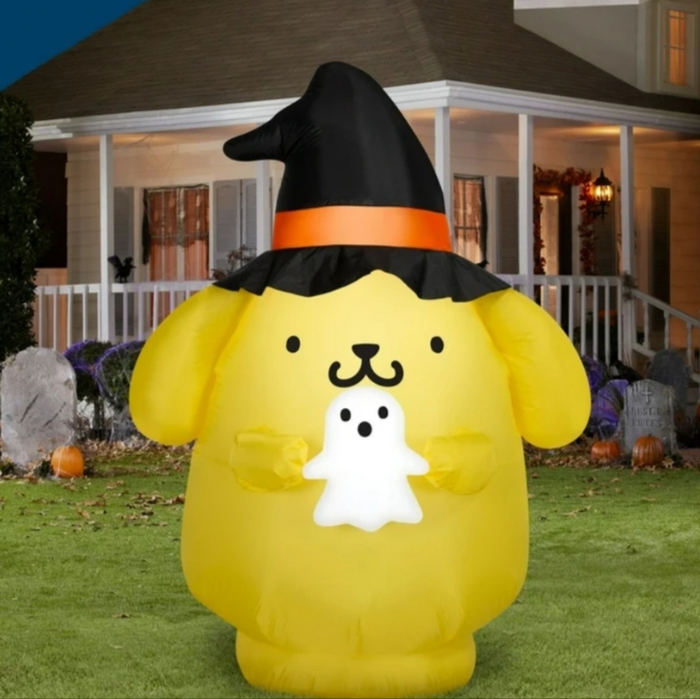 Halloween Inflatable Pompompurin - Picture 4 of 10